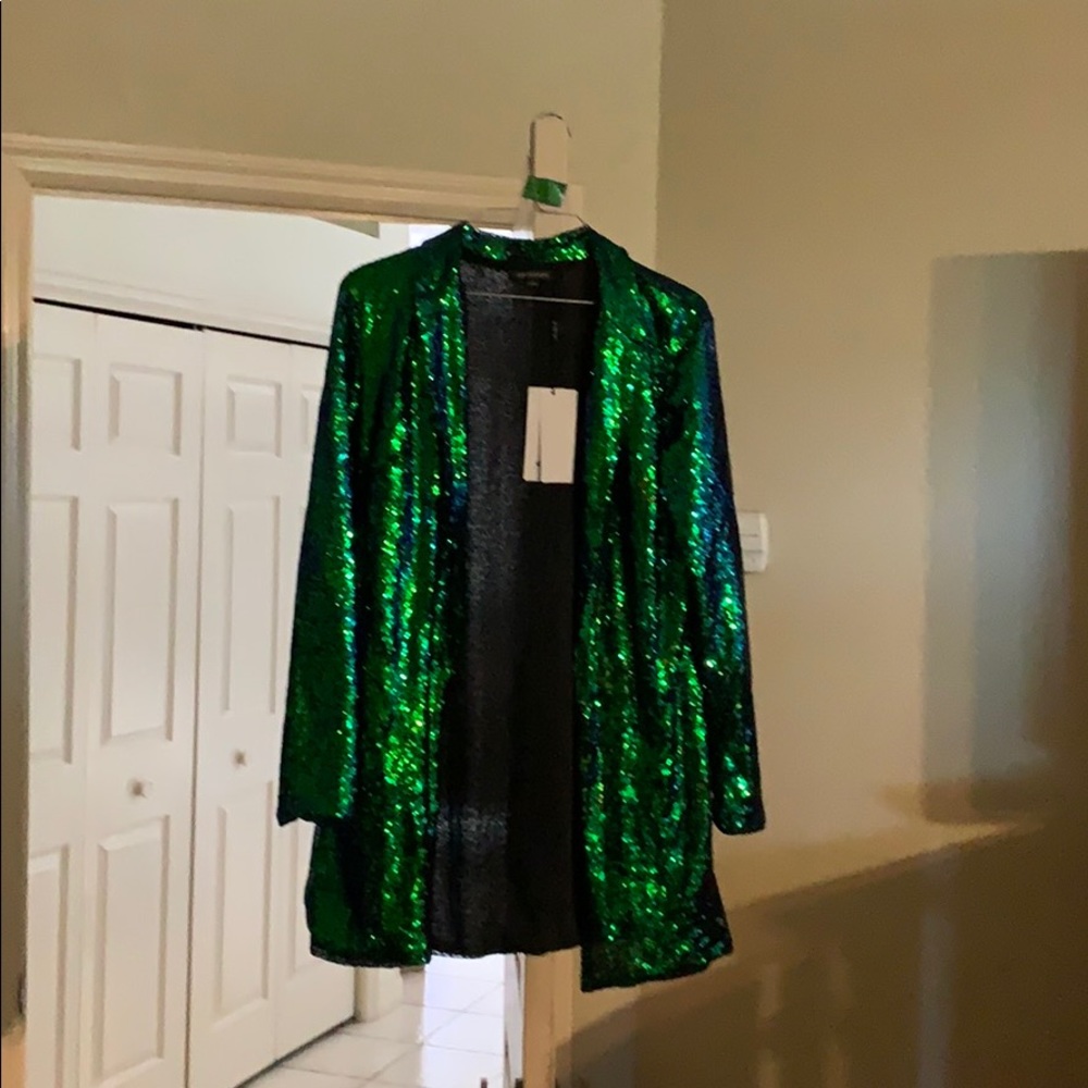 Sequin blazer
